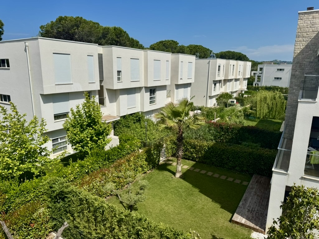 Garden view from the balcony